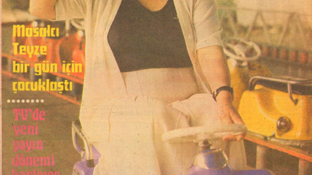 TELE MAGAZİN SAYI:44 EKİM 1981 ADİLE NAŞİT-DEFNE YALNIZ