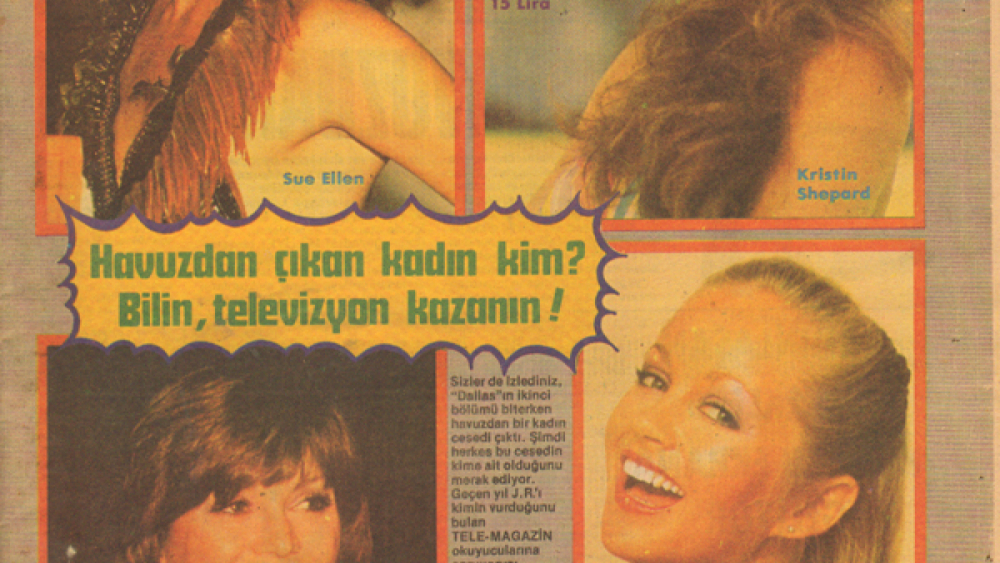 TELE MAGAZİN SAYI:42 EYLÜL 1981 ÜLKÜ GİRAY-İZMİR FUARI-BEYAZ GÖLGE-FUNDA FIRAT