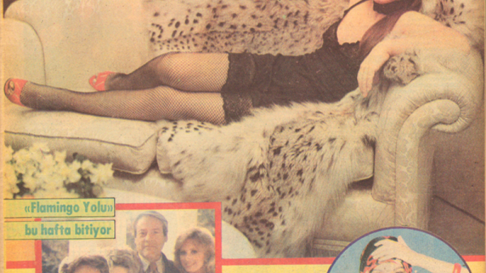 TELE MAGAZİN SAYI:12 ŞUBAT 1983 MEHLİKA KENTER-TÜRKAN ŞORAY