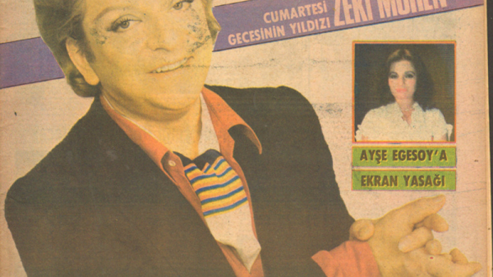TELE MAGAZİN SAYI:9 OCAK 1983 ZEKİ MÜREN-CURCUNA 83-MELAHAT İÇLİ