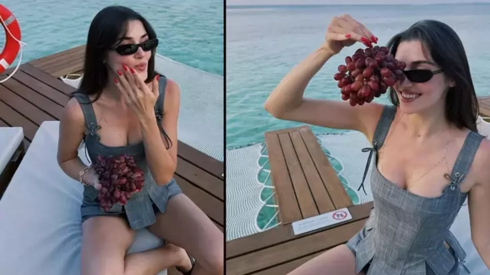Hande Erçel Maldivler'den paylaştı, herkes aynı soruyu sordu!
