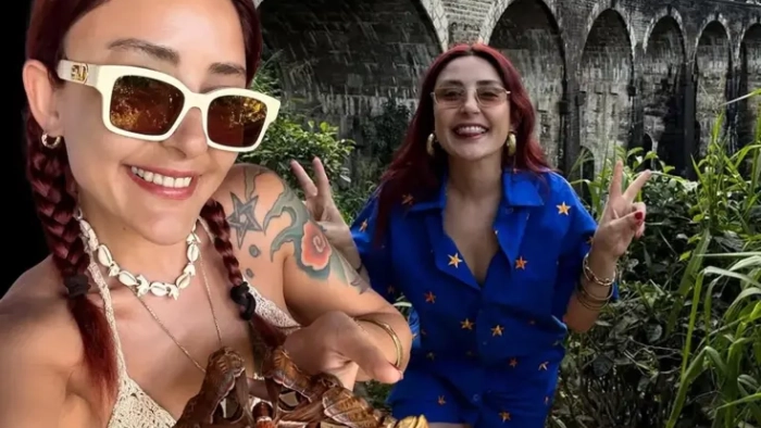 Melek Mosso'nun tatili zehir oldu! Soluğu hastanede aldı